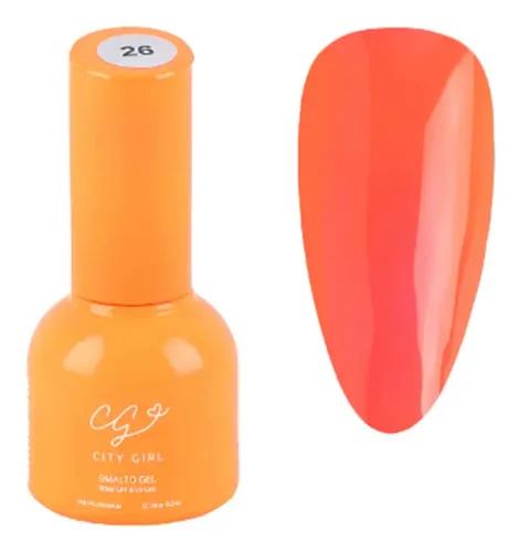 Esmalte Semipermanente City Girl 10ml Uñas Color