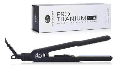 Plancha Para Cabello Paul Brown Hawaii Pro Nano Titanio