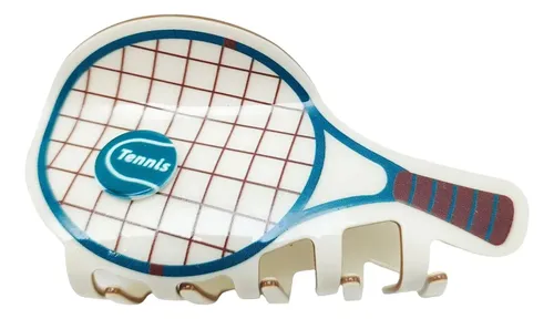 Pinza De Pelo Con Forma De Raqueta De Tenis Para Mujer