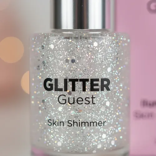 Gel Aceite Iluminador Corporal Glitter Guest Sexitive