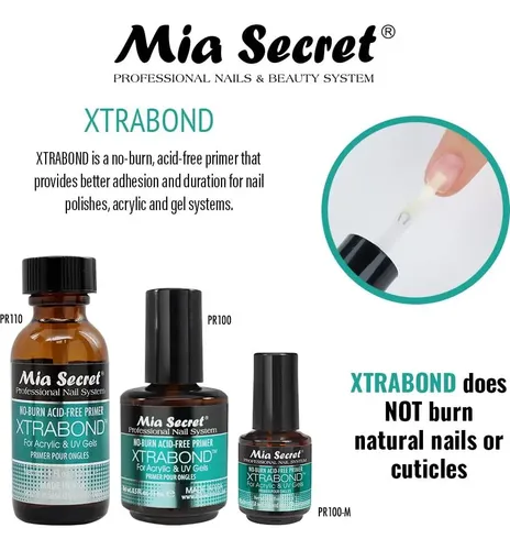Preparador Y Primer Para Uñas Mia Secret 15ml