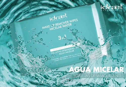 Toallitas Desmaquillantes Agua Micelar 3 En1 Efecto Calmante