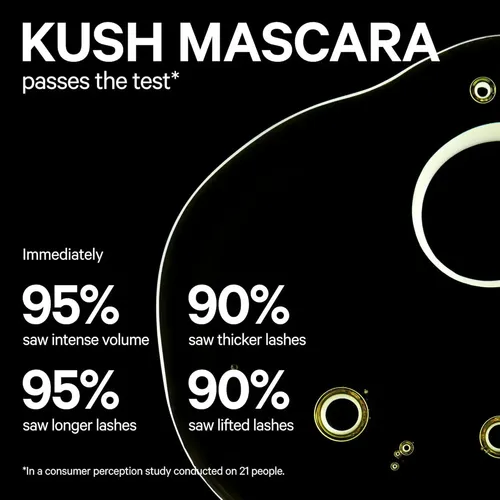 Máscara Voluminizadora Kush Milk Makeup – Vegana 17,86g Negro