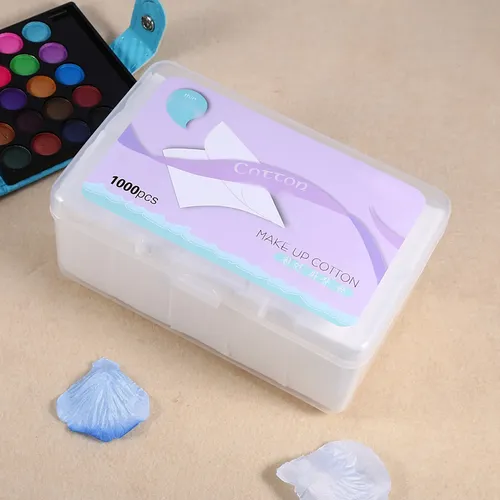 Almohadillas De Limpieza Cosmética Para Uñas Faciales, 1000