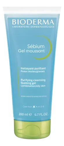 Bioderma Sebium Gel Moussant Limpiado Piel Mixta Grasa 200ml