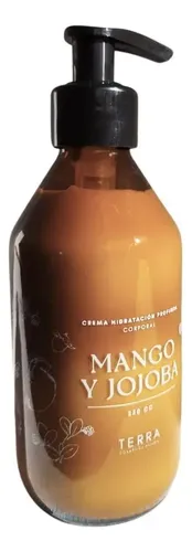 Crema Hidratación Profunda Mango Y Jojoba 250cc. Terra