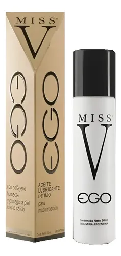 Aceite Lubricante Intimo Miss V Ego Para Masturbacion