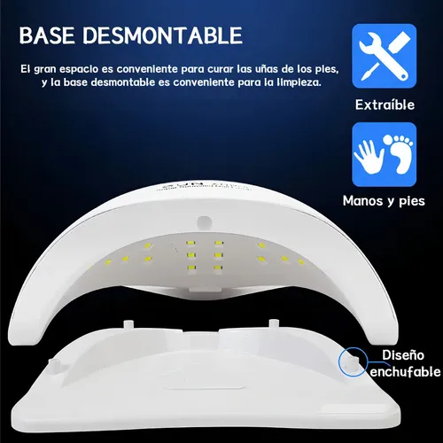 Cabina Sun X5 Max Uv Led Secador Uñas Profesional Color Rosa