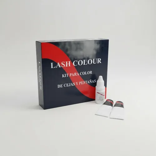 Kit Lash Color Tintura Pestañas Y Cejas