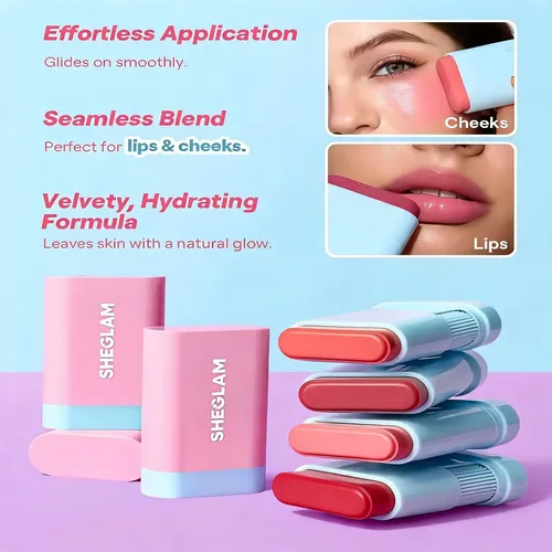 Sheglam Rubores Blush En Barra Barra Crema