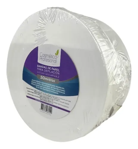 Bandas Depilatorias Descartables Cosmetica Profesional 50mt