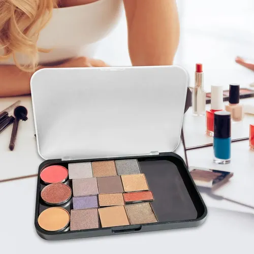 Z C*paleta De Maquillaje Vacía, Caja Dispensadora De Z