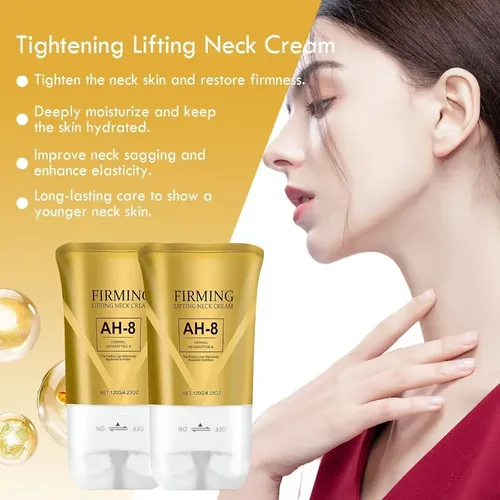 Mcrema Reafirmante Para El Cuello Ah-8, 2 Unidades, Crema