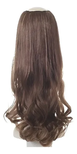 2026 Cabello Cortina Peluca U Fibra Natural Ondulada Bambú