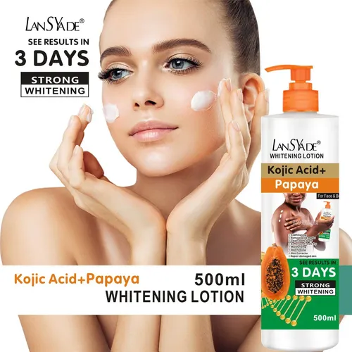 Loción Corporal Y Spa De Papaya De 500 Ml Que Hidrata La Pie
