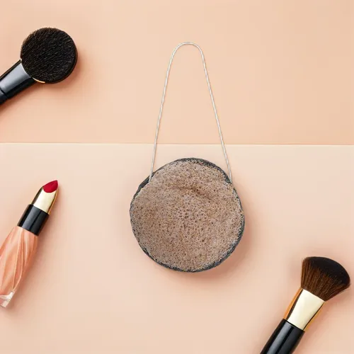 Almohadillas Faciales Exfoliantes De Carbón De Bambú, Esponj