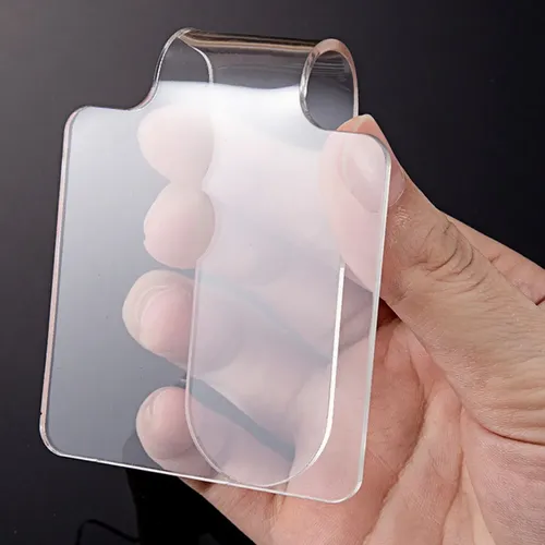 Set De 2 Platos Para Mezclar Pinturas Y Maquillaje