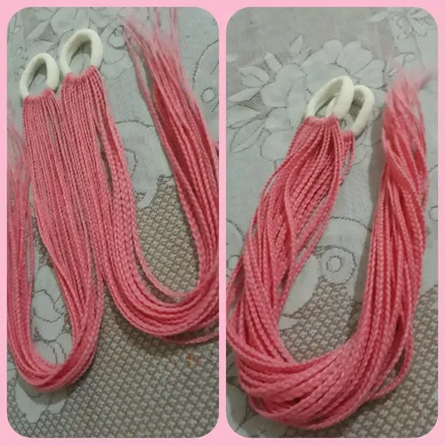 Set De 20 Trenzas En Coleta