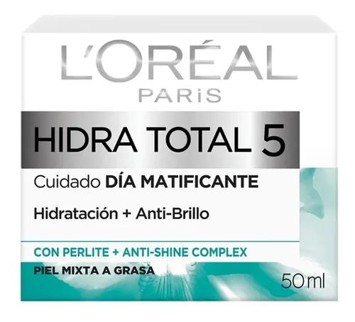 Crema Matificante L´oréal Paris Hidra Total 5 X 50ml