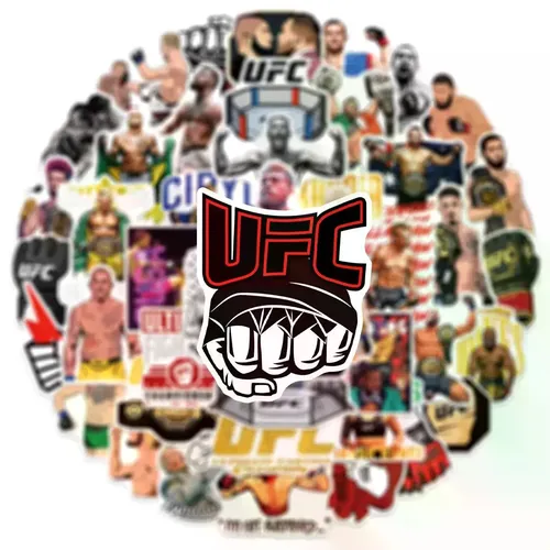 50 Ufc Mixed Martial Arts Stickers