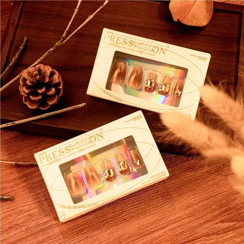 Caja De 30 Unidades De Uñas Artificiales De Alta Calidad.