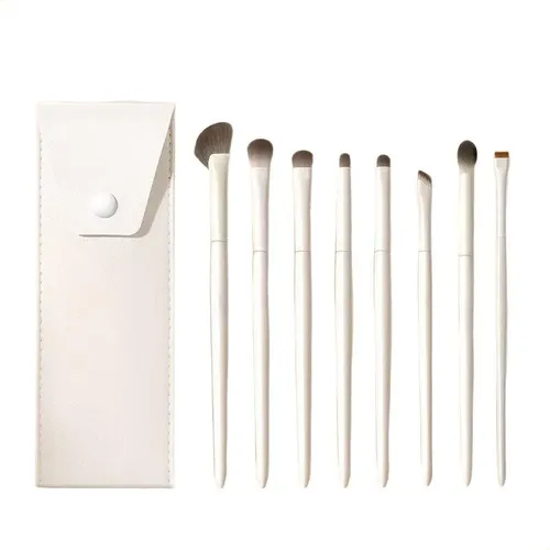 Set 10 Brochas Para Ojos Difuminar Delinear Y Detallar