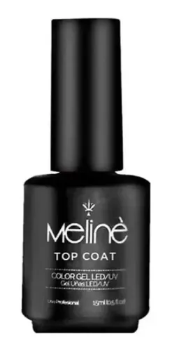 Meline 15ml Base Coat O Top Coat Gel Led Uv X1u.
