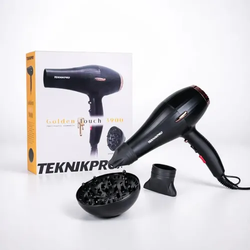 Secador De Pelo Profesional Golden Touch 3900 Teknikpro