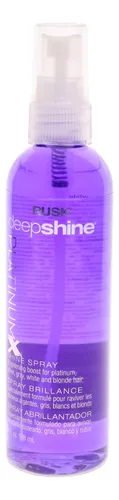 Spray De Brillo Rusk Deepshine Platinumx De 120 Ml Que Crea