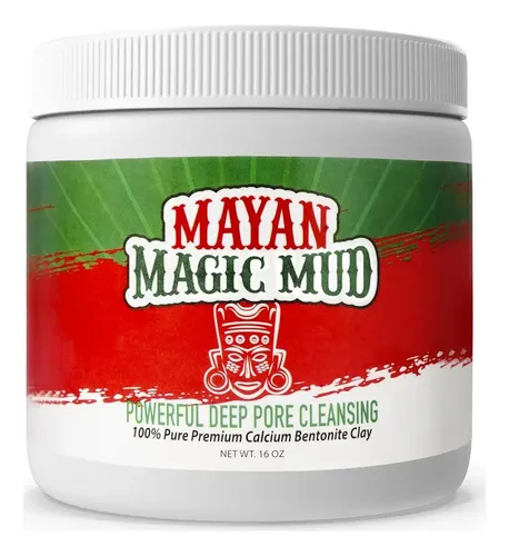 Mascarilla Facial Barro Mágico Maya 454g Bentonita Calcio