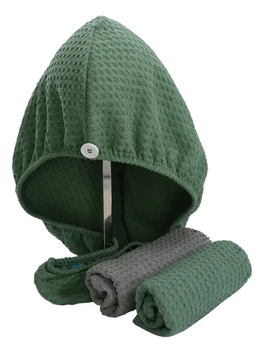 Toalla De Baño Para Secar El Cabello, Gorro Seco, Cabeza Gof