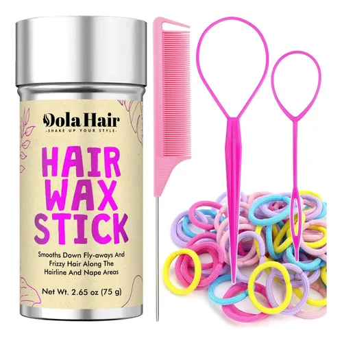 Cera Para El Cabello Dolahair En Barra, 75 G, Con 60 Cintas