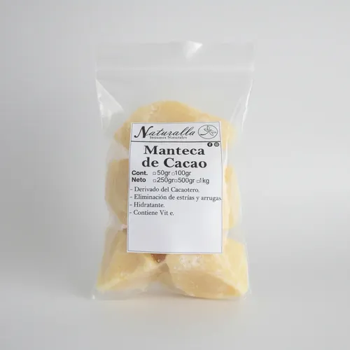 Manteca De Cacao Pura 100g Nat (uso Cosmético Y Alimentario)