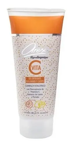 Arex Gel Exfoliante Corporal Vitamina C Limón Y Pomelo X200g