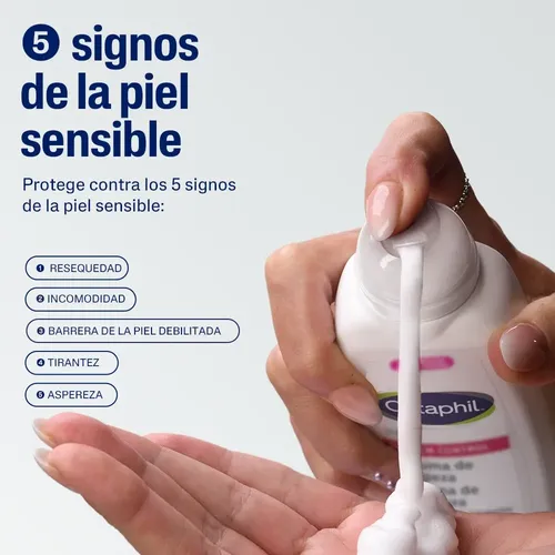 Cetaphil Pro Ar Calm Control Espuma De Limpieza 236ml Sensible Día/noche