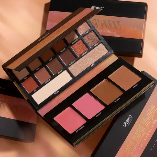 Paleta Para Rostro Y Ojos Bperfect Golden Hour Dawn Edition