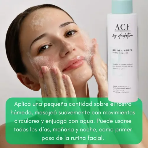 Dadatina Gel Limpieza Facial Acf Piel Sensible Calmante 200