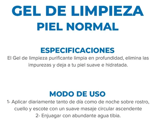 Dermaglos Gel Facial De Limpieza Purificante Piel Normal 150