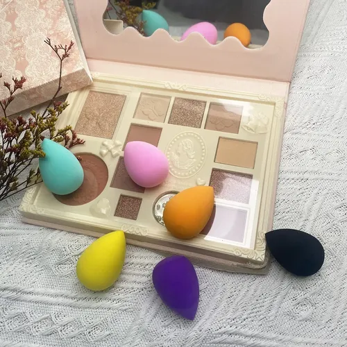 Mini Batidora De Belleza Con Esponja De Maquillaje Para Rost