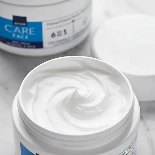 Crema Facial Hidratante Avon Care Para Piel Normal a Seca Día y Noche Con Vitamina E y Ácido Hialurónico