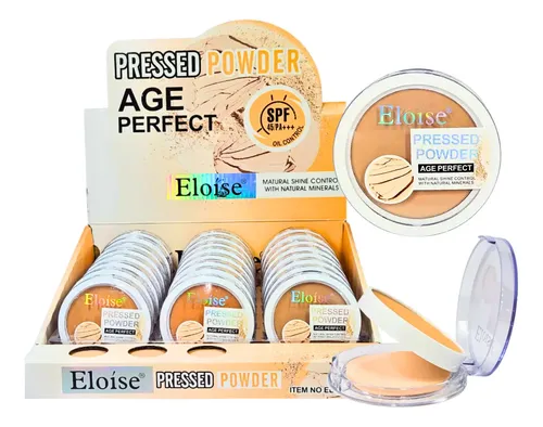 Polvo Compacto Color Para Sellar Maquillaje Pressed Powder Tono 1