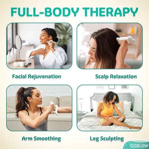 Herramienta De Masaje Gua Sha De Cerámica Cozlow Para Rostro