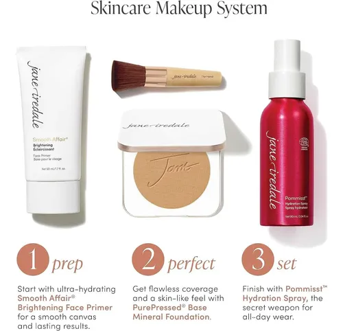 Base Mineral Prensada Con Spf 15 De Jane Iredale Cocoa