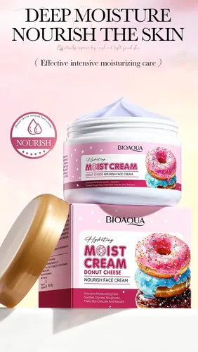 Crema Facial Nutriente Hidratante Donut Cheese 100g Bioaqua