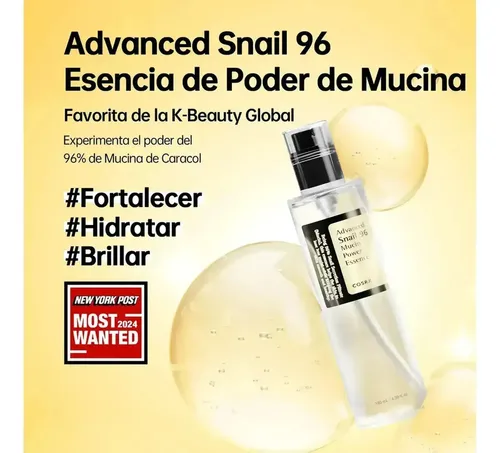 Cosrx Advanced Snail 96 Mucin Esencia Reparadora 100ml ·