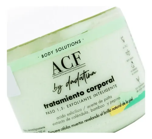 Acf By Dadatina Body Solutions Paso 1,5 Exfoliante Corporal