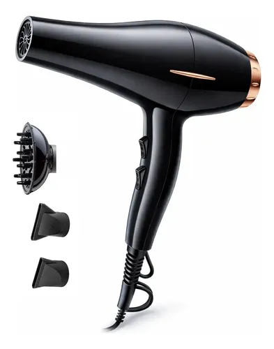 Secador De Pelo Profesional Nitsuk 2400w Iónico Con Difusor
