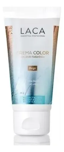Crema Laca Color con Ácido Hialurónico Rostro Hidratación 70mL
