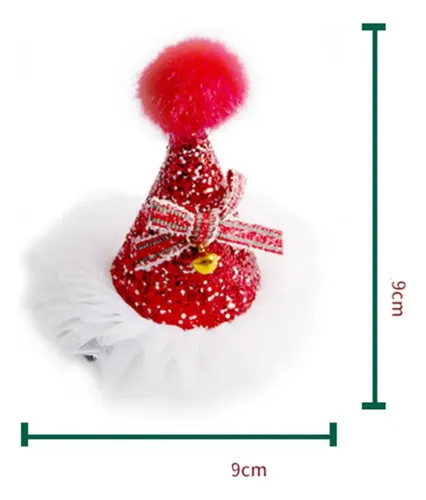Lovely Christmas Hair Clip Accesorios For El Cabello Rojo .