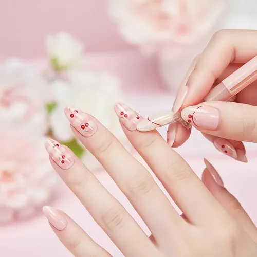 Dameng Uñas Postizas Almendra Universal
